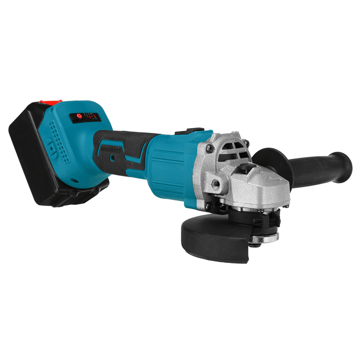 125Mm Brushless Cordless Angle Grinder 3 Gears Polishing Grinding Cutting Tool with Battery Also for Makita 18V Battery