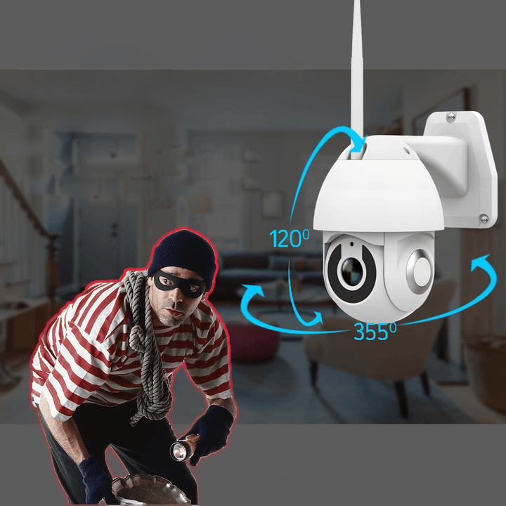 OU-9113-M4 HD 1080P PTZ Smart WIFI IP Camera Infrared Night Version Moving Detection 355¬∞ Home Baby Monitors