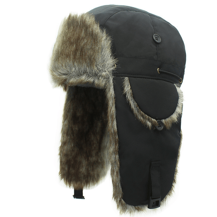 Outdoor Autumn and Winter Warm Lei Feng Hat Men