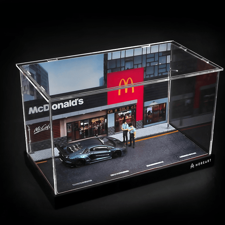 Mcdonald'S Scene Assembled Model with Lighting