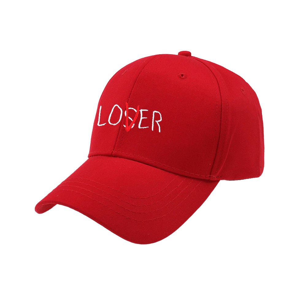 LOSER Letter Embroidery Baseball Hat