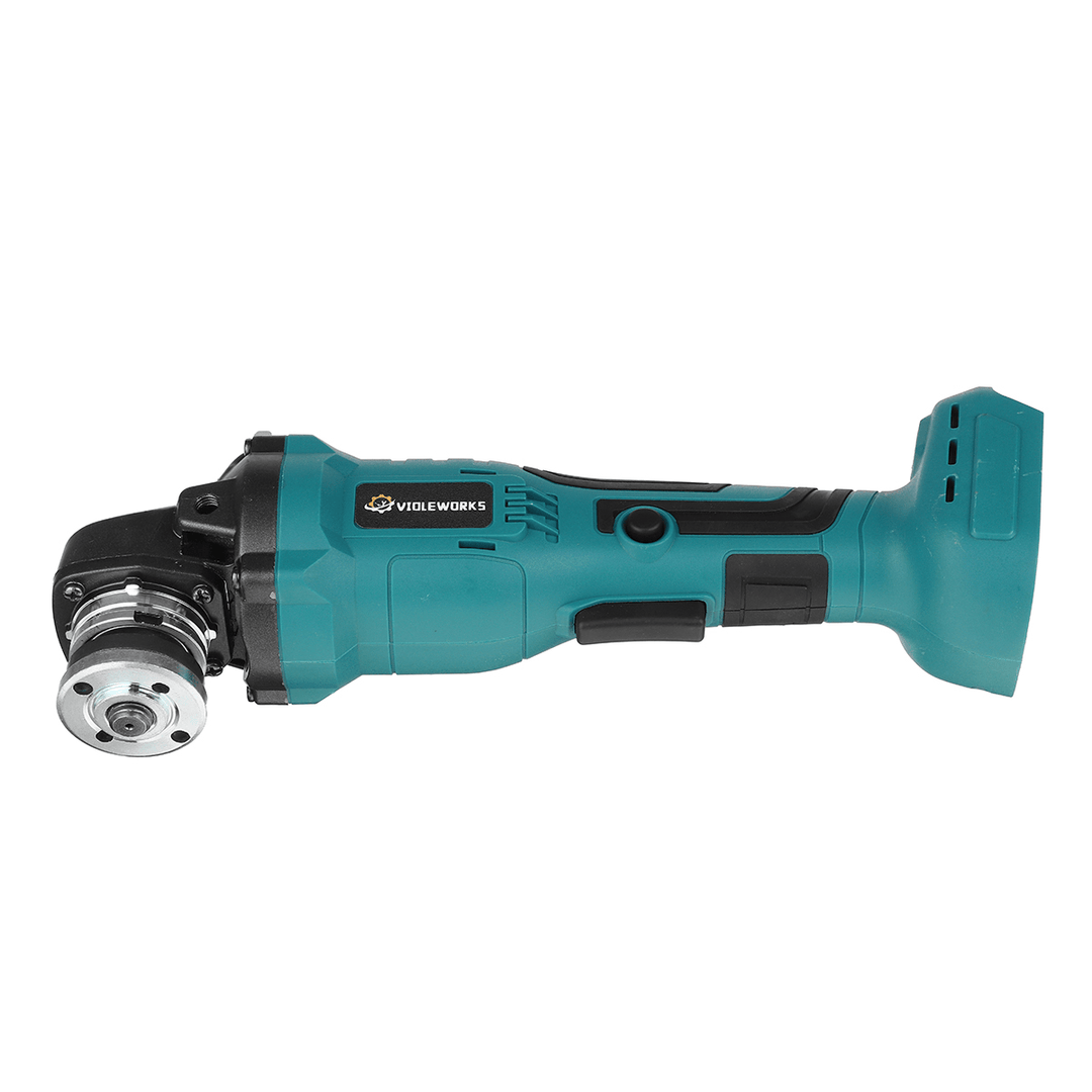 VIOLEWORKS 288VF Cordless Angle Grinder 3 Gears Brushless Electric 100Mm/125Mm Polishing Machine W/ 1Pc or 2Pcs Battery for Makita