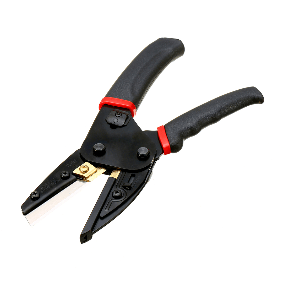 3 in 1 Cutting Tool Multi Cut Pliers Wire Black Power Cut Garden Pruning Shears with 3Pcs Extra Blades Wire Stripper Scissors for Cutting Cable Leather Electrician Hand Crimping Tools