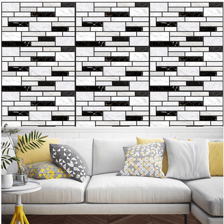 3D Brick Stone Self Adhesive Wall Sticker Panel Wallpaper Living Room Home Decoration 30X50Cm