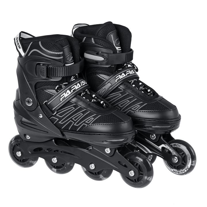 4-Wheels Inline Speed Skates Shoes Hockey Roller Professional Skates Sneakers Rollers Skates for Adults Youth Kids