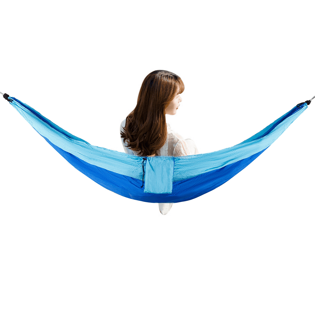 Ipree¬Æ Double Person Hammock Nylon Swing Hanging Bed Outdoor Camping Travel Max Load 300Kg