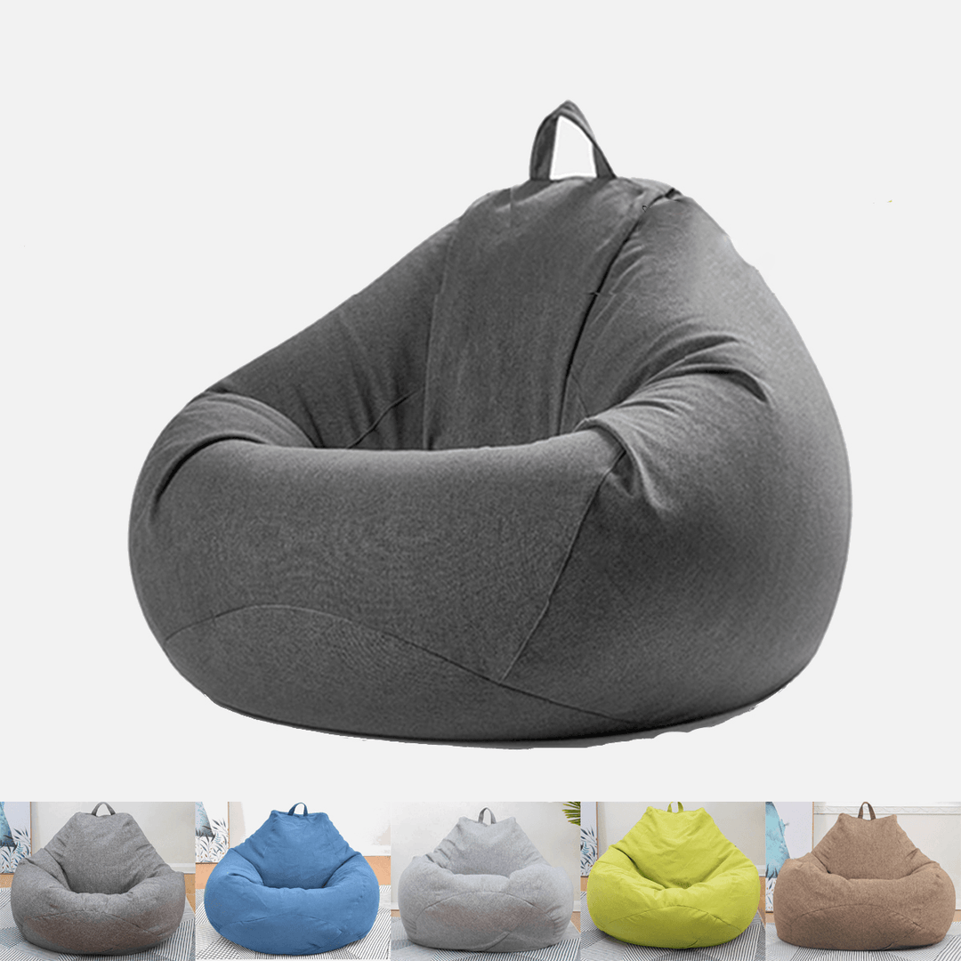 Extra Large Bean Bag Chair Lazy Sofa Cover Indoor Outdoor Game Seat Beanbag