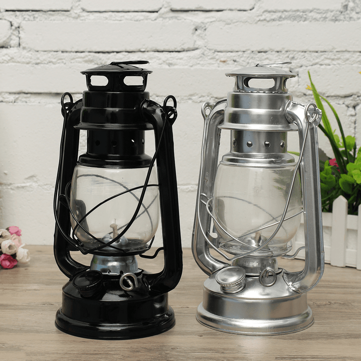 Ipree¬Æ Retro Oil Lantern Outdoor Garden Camp Kerosene Paraffin Portable Hanging Lamp