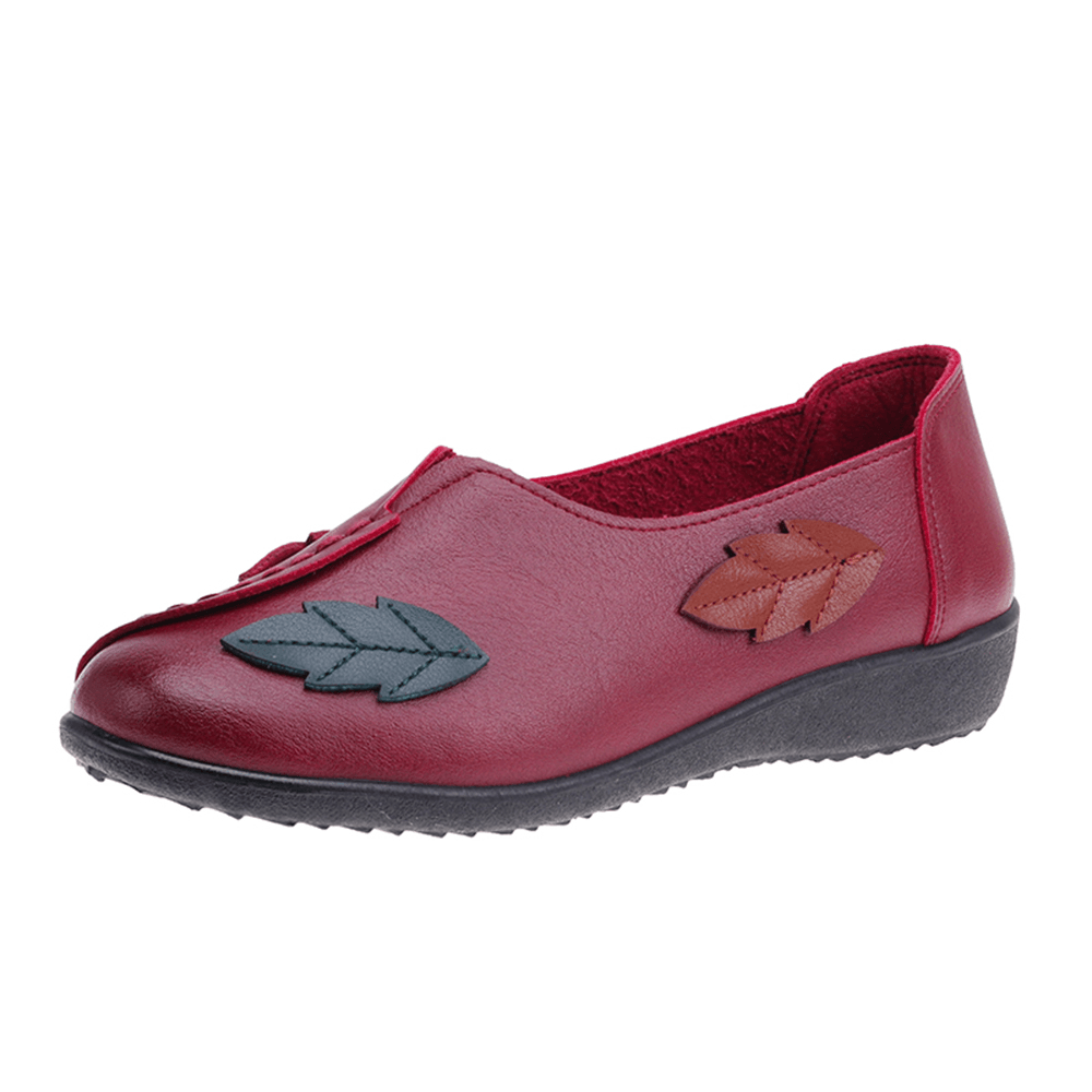 Soft Comfy Flower Flats Women Loafers