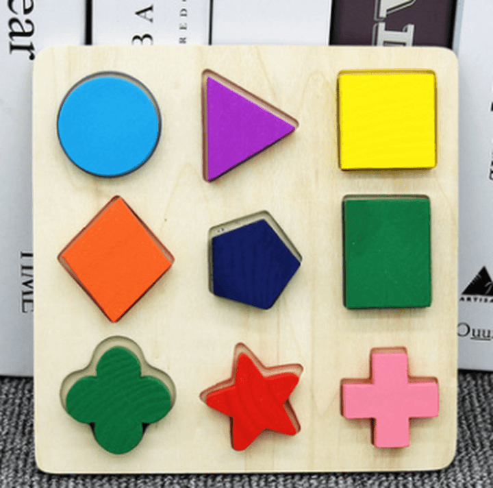 Early Childhood Education Puzzle Animal Alphabet Cognition Wooden Toys