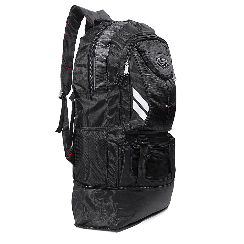 65L Waterproof Tactical Bag Outdoor Camping Traveling Mountaineering Rucksack Backpack Storage Bag - MRSLM