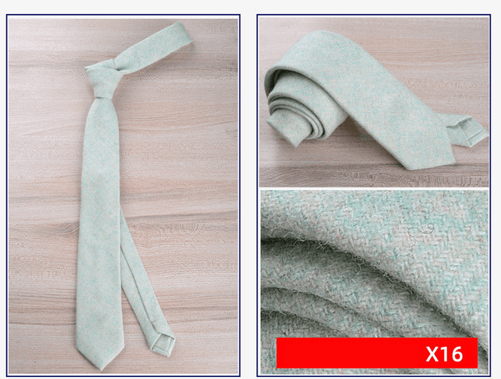 Wool Tie Men Formal Wear England