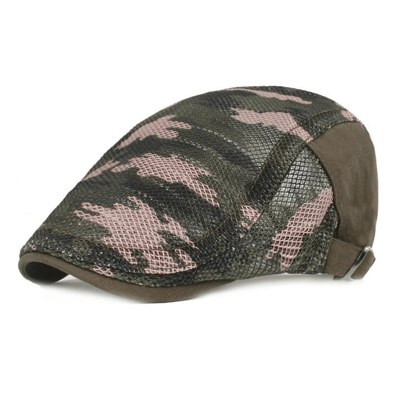 Mesh Summer Camouflage Mesh Beret