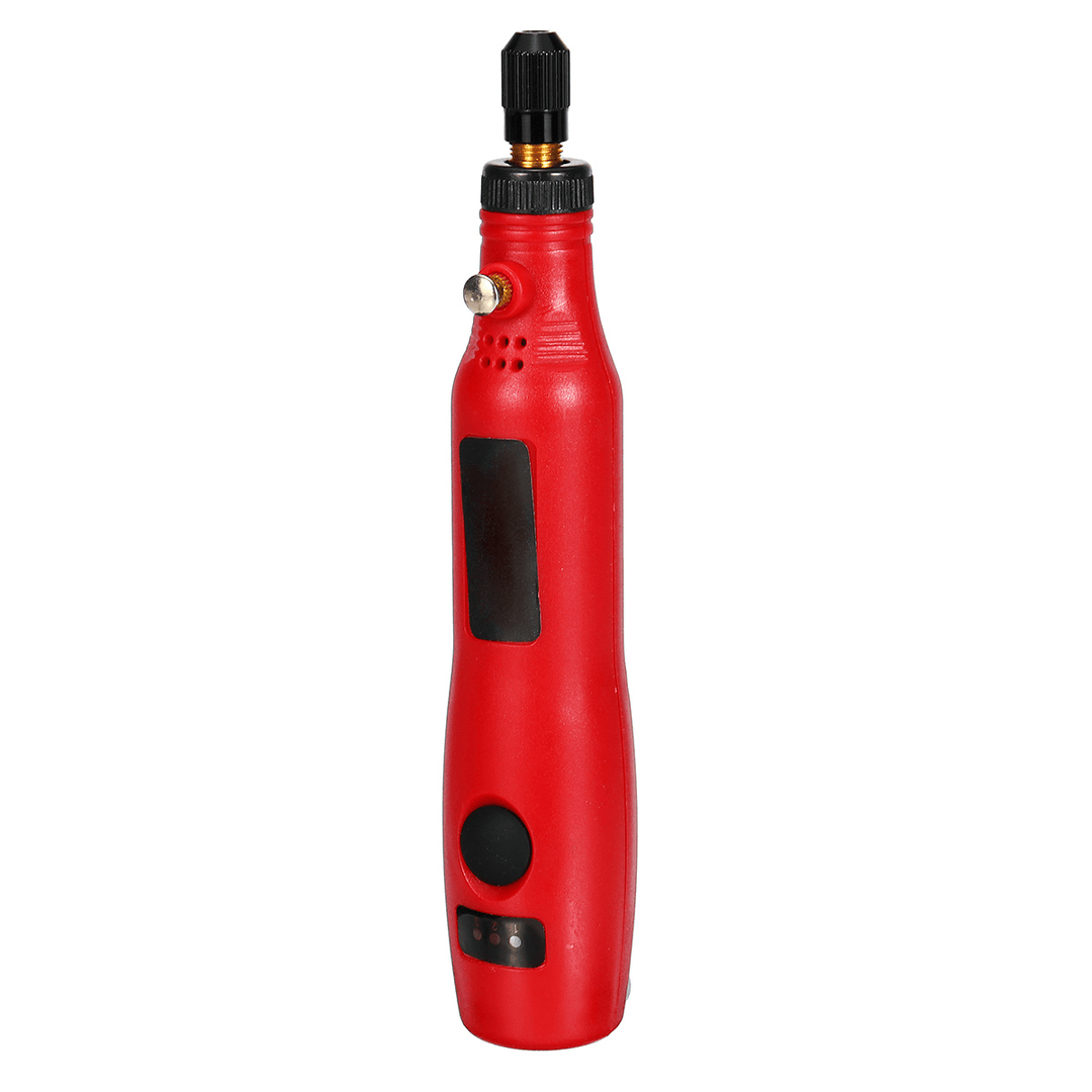 Mini Electric Grinder Pen Carving Drill Engraving Grinding Milling Rotary Tools Kit