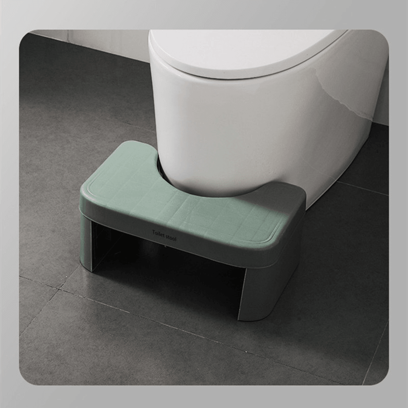 Creative Toilet Stool 35¬∞ Assist Defecation Stable and Antiskid Strong Bearing Curve Fitting