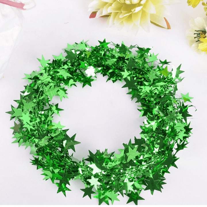 5M Christmas Xmas Tree Decoration Star Rattan Ornament