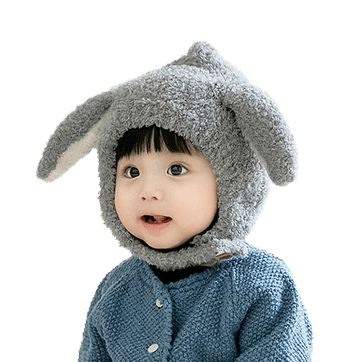 Children'S Warm Ear Protection Plush Cap - MRSLM