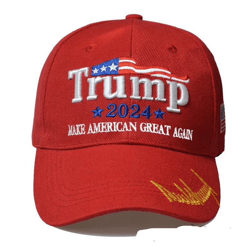 American Flag Camouflage Presidential Embroidered Hat