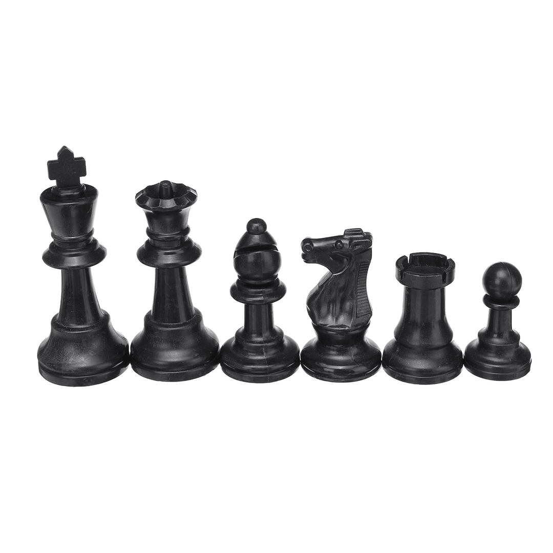 32 Piece Game Chess Foldable 9.5/7.5/6.4Cm King Knight Set Outdoor Recreation Family Camping Game