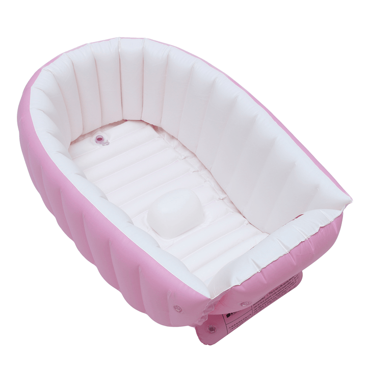 Portable Inflatable Bathtub for Babies Kid Baby Bath Thickening Folding