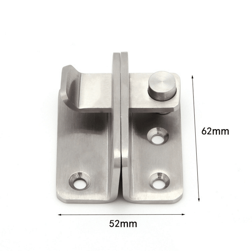 Stainless Steel Muti Purpose Door Lock Buckle Sliding Lock Bolt Latch Hasp for Window Door Gate Safe - MRSLM