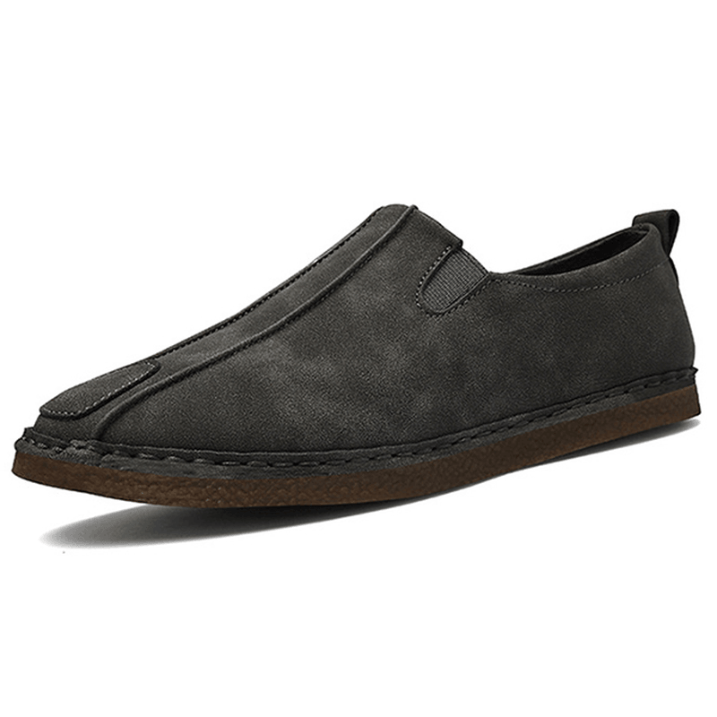 Men Comfortable Soft Sole Suede Loafers