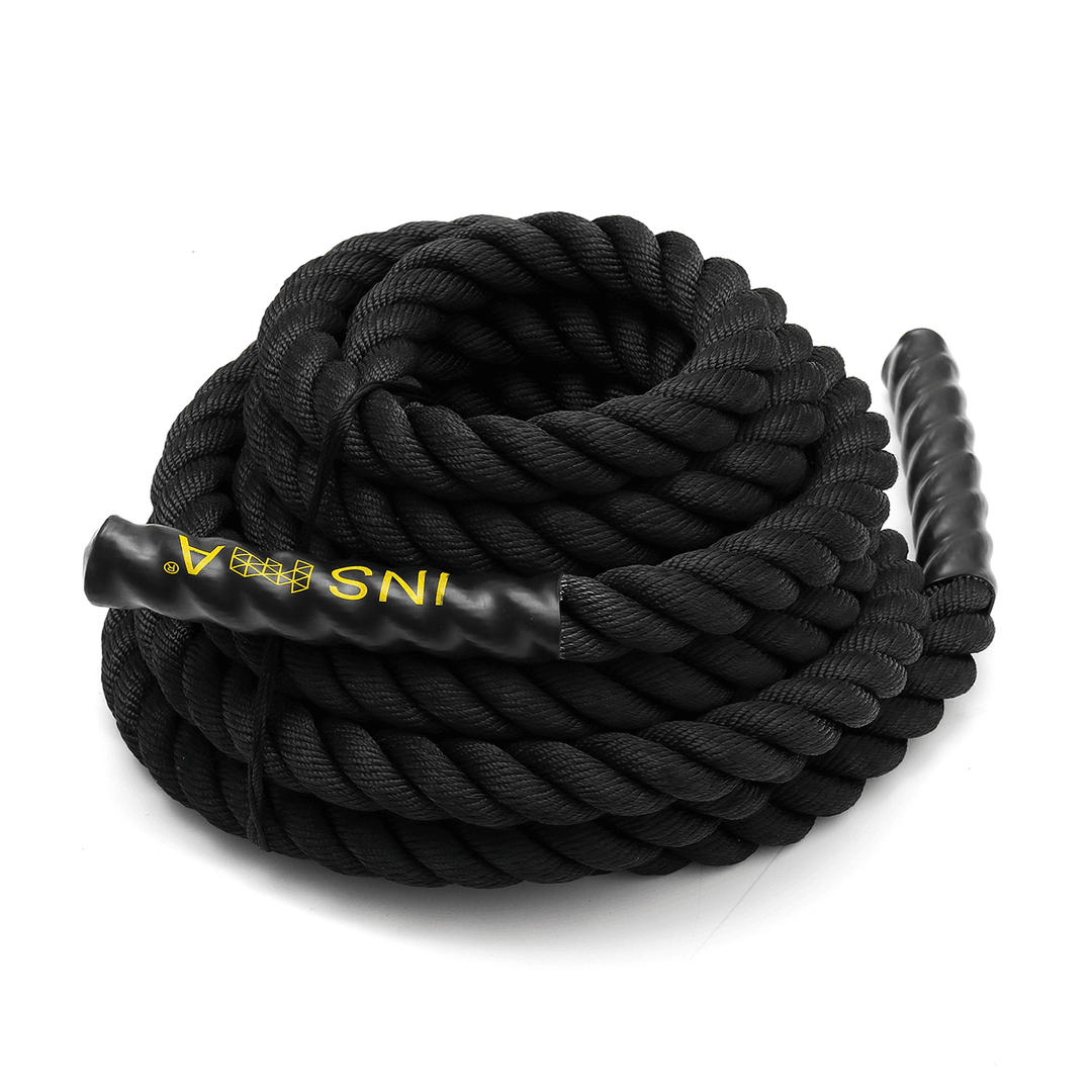 38Mmx12/15M Battle Power Rope Sport Bootcamp Exercise Fitness Battling Training