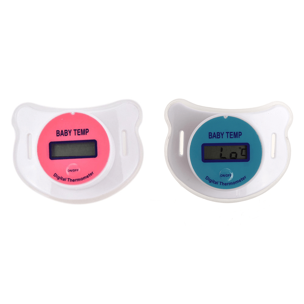 Vvcare KFT-21 LCD Baby Infant Nipple Pacifier Mouth Thermometer Portable Baby Celsius Thermometer Soother Soft Baby Kids Health Fever Care