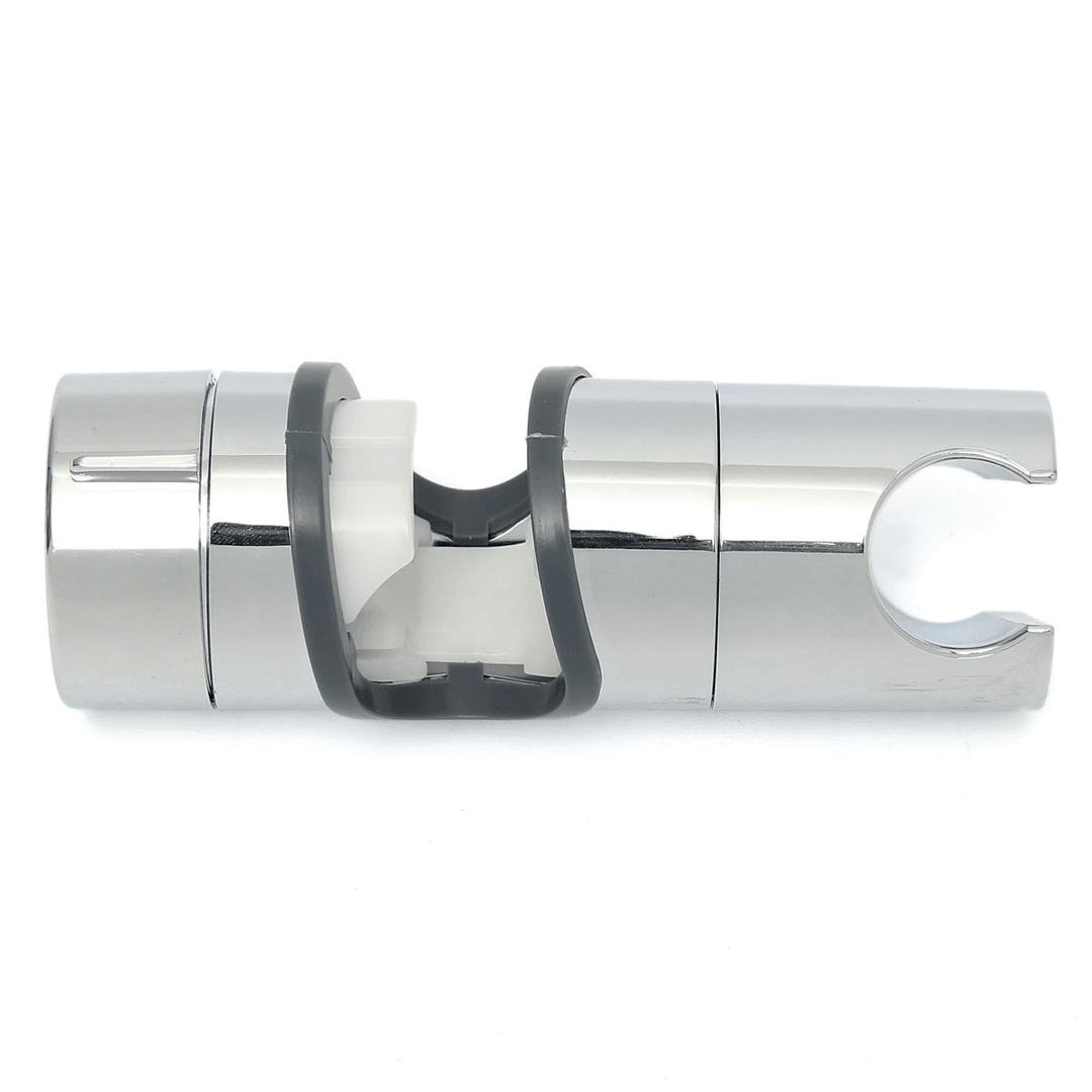 Bathroom ABS Chrome Finished Shower Head Slider Rail Holder Adjustable Bracket