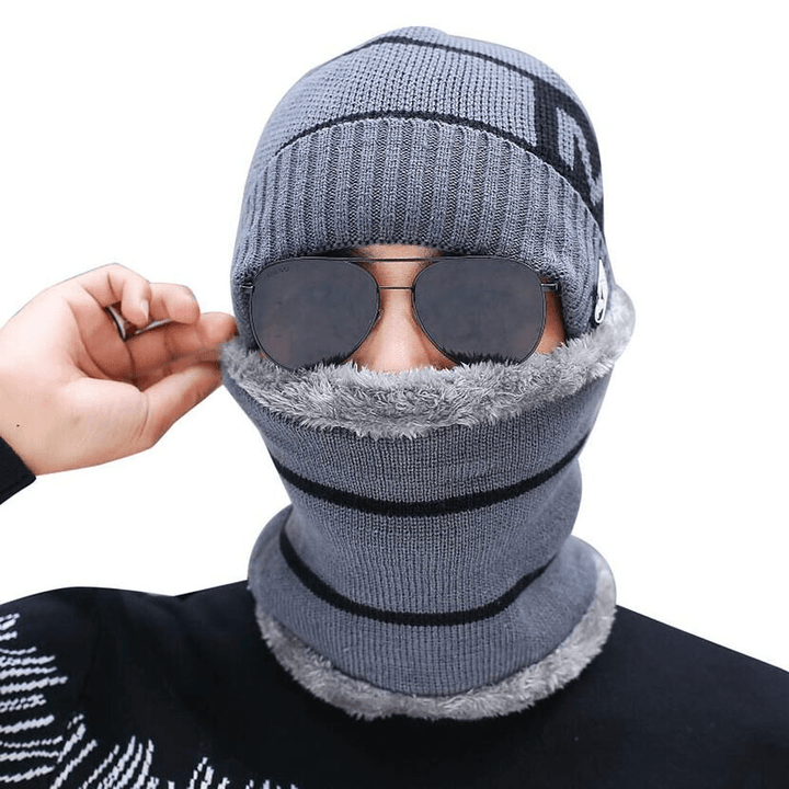 Fashion Simple Men'S Wool Knitted Hat