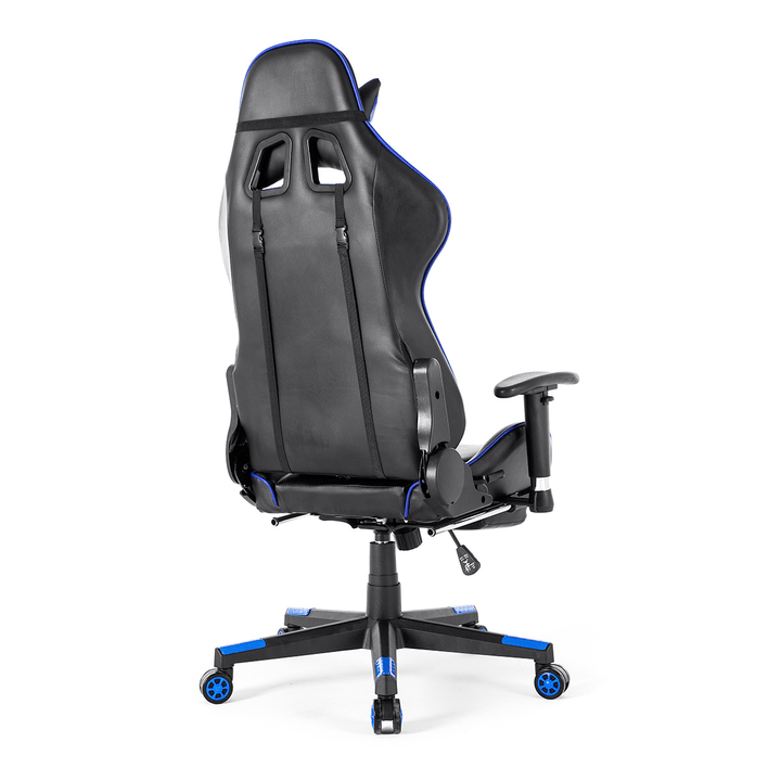 Racing Style Ergonomic High-Back Computer Gaming Chair 90¬∞-180¬∞ Reclining Internet Cafe Seat Household Folding Armchair with Footrest Office