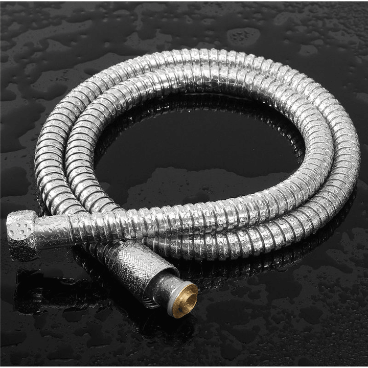 1.2M 1.5M 2M Shower Hose Stainless Steel Plumbing Flexible Bathroom Bath Shower Head Tube Hose Water Pipe Tools G1/2 Inch