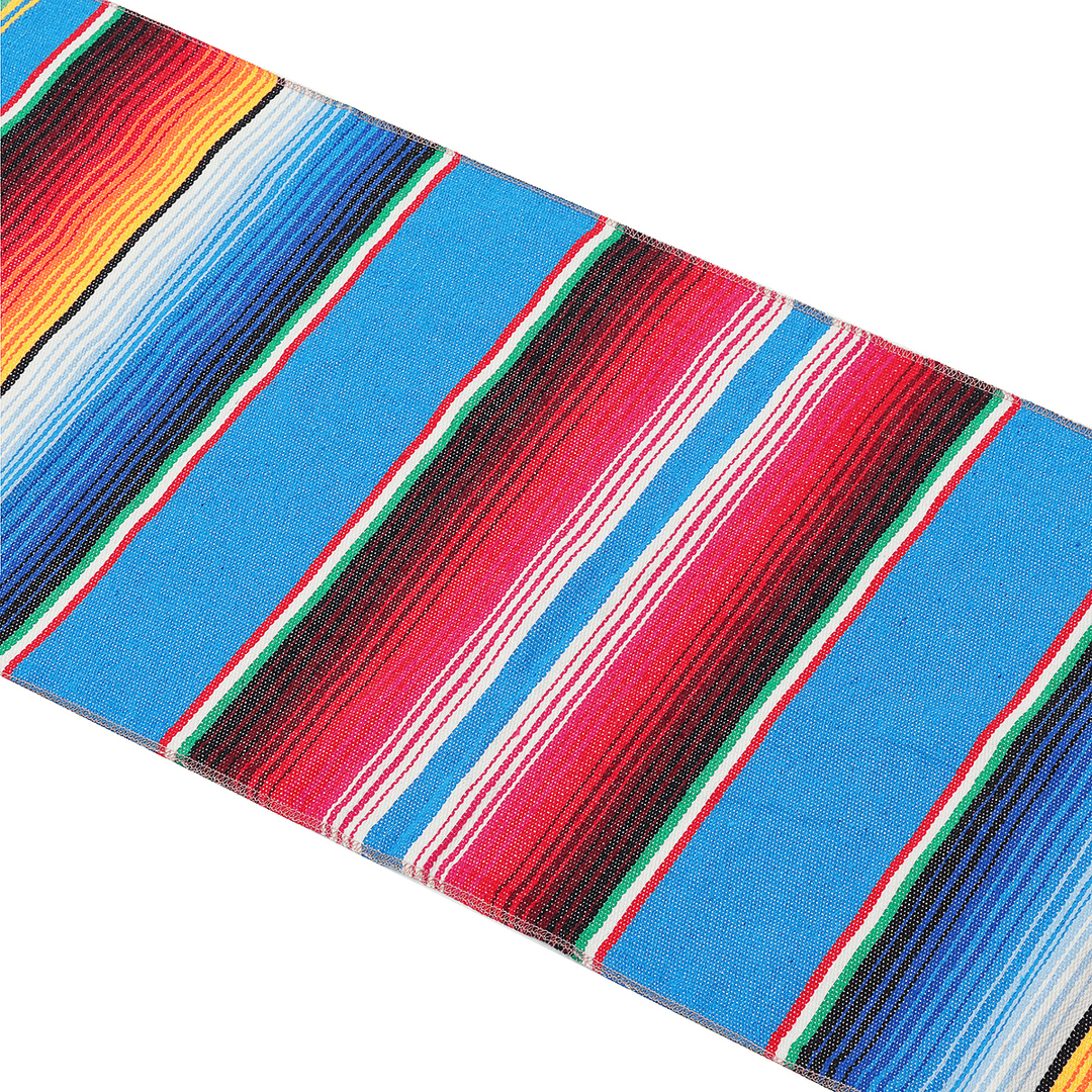 35 X 213Cm 5Pcs Mexican Blanket Table Flag Picnic Mat for Travel Outdoor Beach Towel Car Blankets