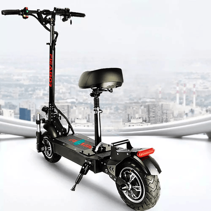 [US DIRECT] FIEABOR Q08 Dics Brake 1200W 48V 33Ah Single Motor Electric 10.5 Inch Electric Scooter 200Kg Max Load 45Km/H Max Speed 80-100Km Range