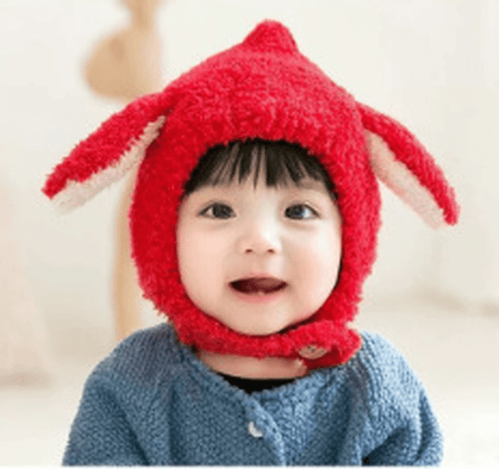 Children'S Warm Ear Protection Plush Cap - MRSLM