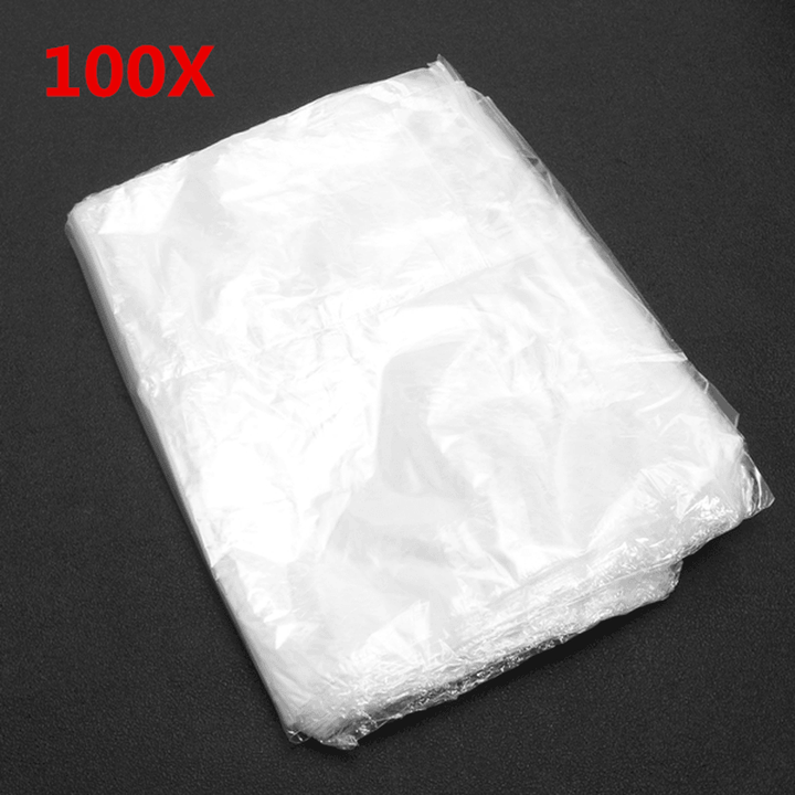 100Pcs 30X40Cm Clear POF Shrink Flim Wrap Bags Heat Seal DIY Crafts Gift Package