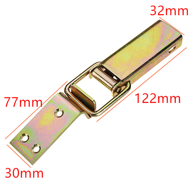 Iron Toggle Latch Catch Hasp Clamp Clip Duck Billed Buckles for Wood Box Case