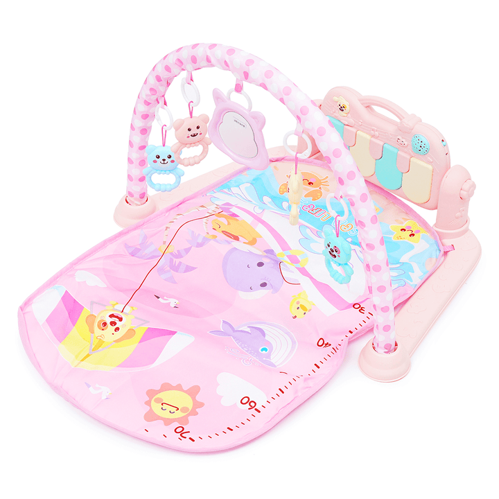 3 in 1 Baby Infant Gym Play Mat Fitness Music Piano Pedal Educational Toys USB Baby Play Mat