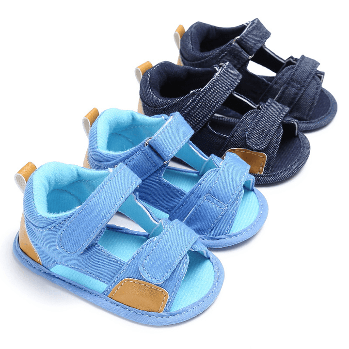 Denim Baby Velcro Sandals Toddler Shoes Baby Shoes