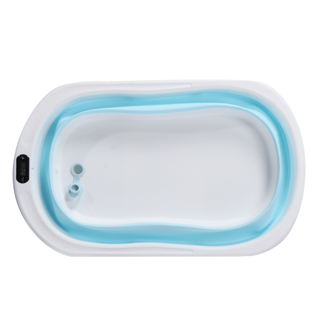 Portable Foldable Baby Bathtub Infant Newbornbath Tub Temperature Sensitive