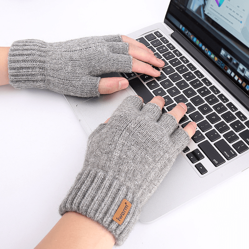 Men'S and Women'S Autumn and Winter Cold Protection Touch Screen Gloves