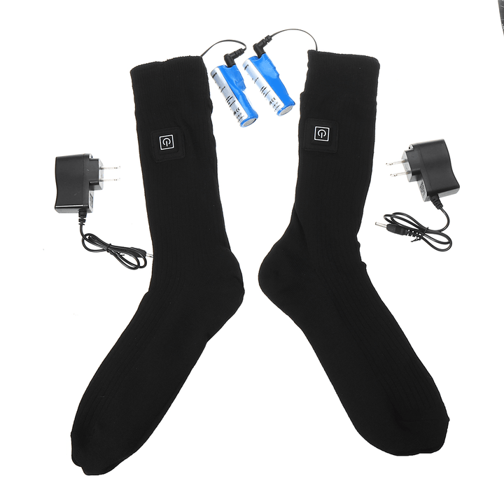 Electric Heated Socks 3 Gear Adjustable Temperature 110-220V