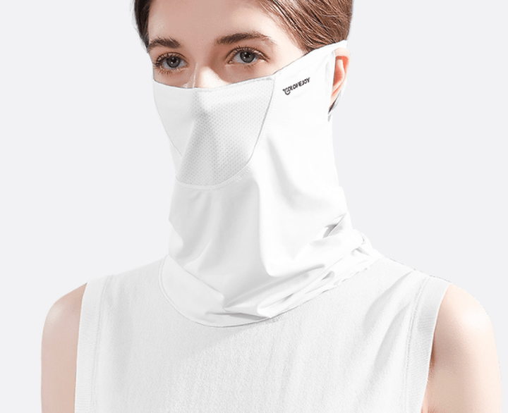 Summer Face Cover Face Scarf Balaclava UV Protction Earloop Neck Gaiter Breathable Outdoor Sports Women