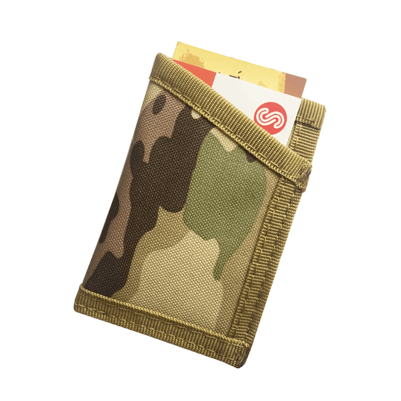 Outdoor Portable Camouflage Tactical Wallet Card Bag Coin Bag Storage Bag