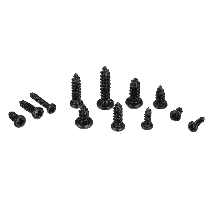 Suleve‚Ñ¢ MXCP4 500Pcs P Hilips Button Head Screw Carbon Steel Mini Electronic Notebook Laptop Repair Screw Self-Tapping Bolt Assortment Kit