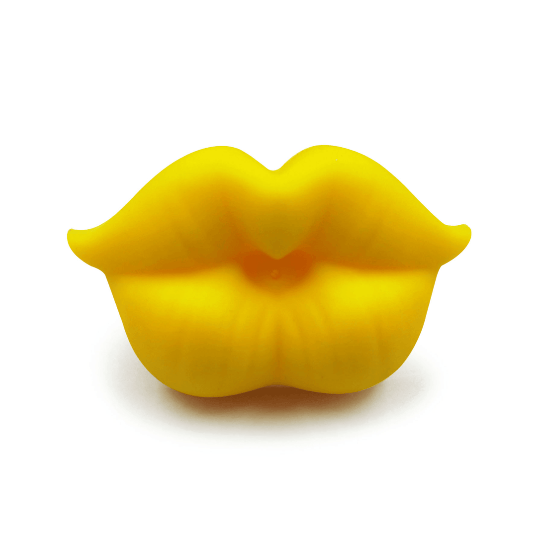 Lips Kiss Shape Baby Pacifier Food Grade Silicone Soother Teether Orthodontic Dummy Baby Nipple - MRSLM