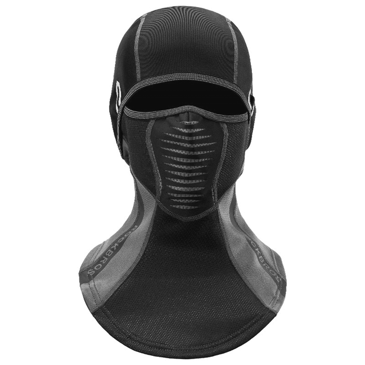 ROCKBROS Balaclava Winter Ski Cycling Mask Windproof Fleece Warm Hat Scarf Men Thermal Face Mask Cover - MRSLM