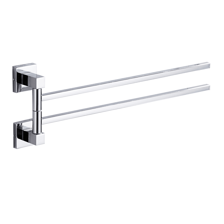 2/3/4 Poles Stainless Stainless Steel Rotating Towel Rack Bath Rail Hanger Towel Holder