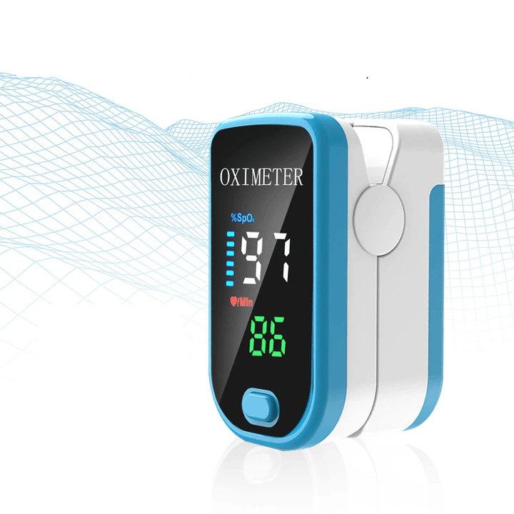 Digital Pulse Oximeter Finger Clip Heart Rate Monitor Oximetro Household Spo2 Monitor Oxymetre Finger Clip Heart Rate Monitor