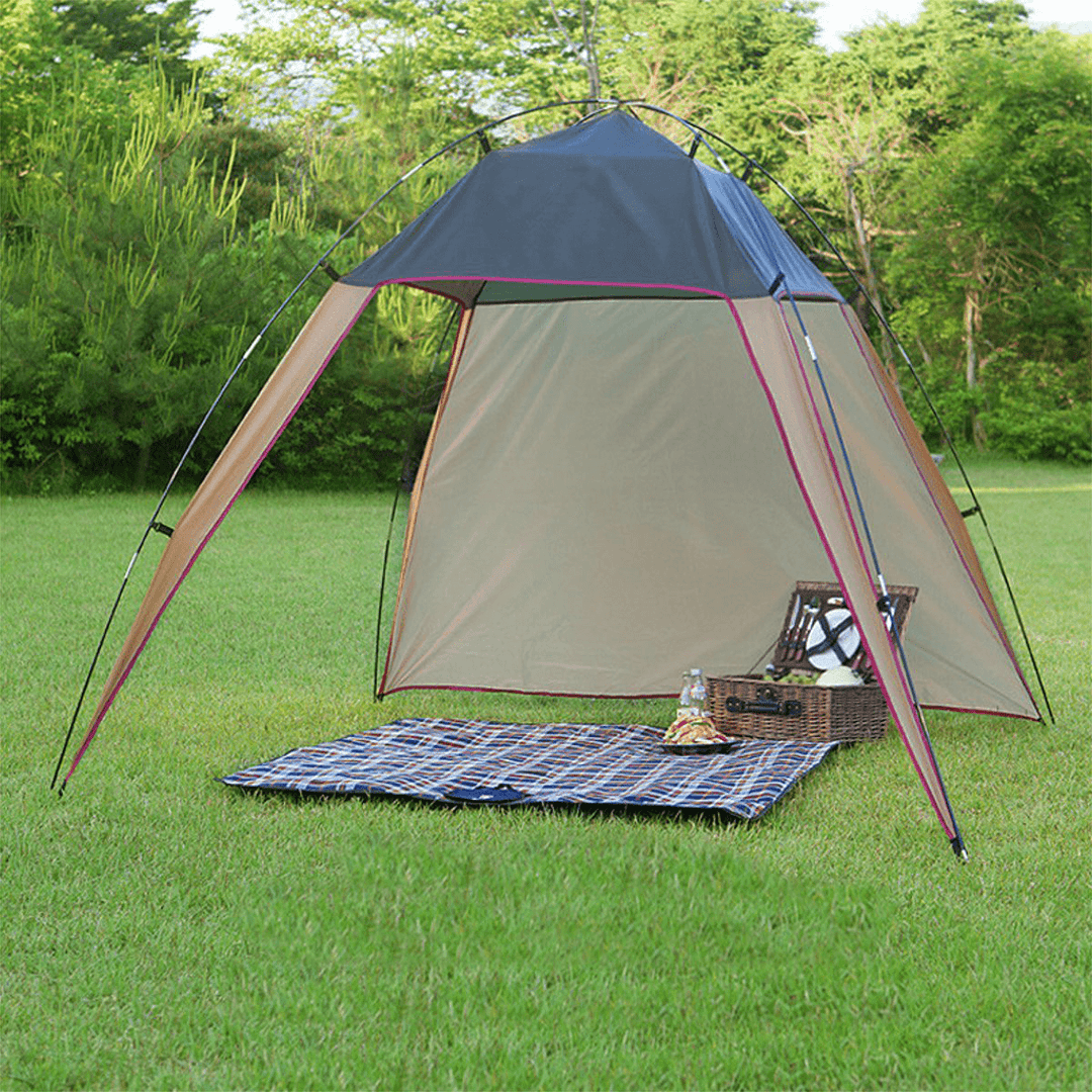 Outdoor Canopy Lightweight Tent Windshield Shade Large Awning for Camping Picnic Beach